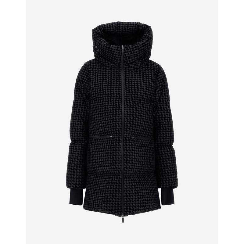 Parka & Jackets PARKA IN TECH HOUNDSTOOTH AND 2-LAYER WINDSTOPPER