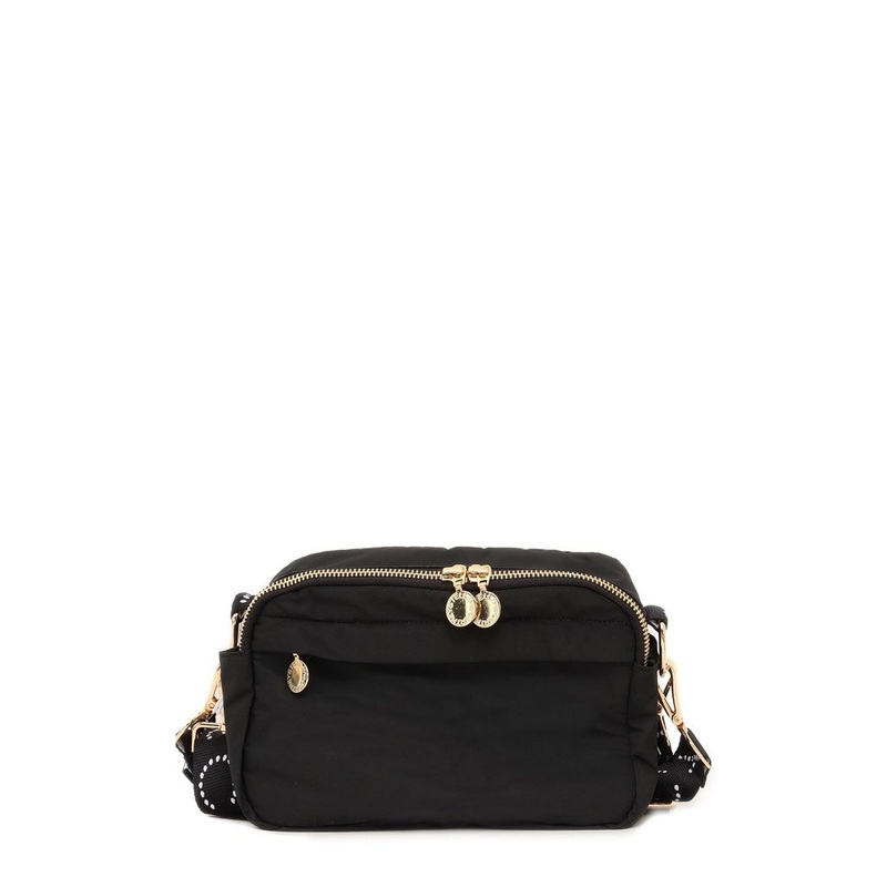 Stella McCartney Kids Logo Strap Zipped Shoulder Bag