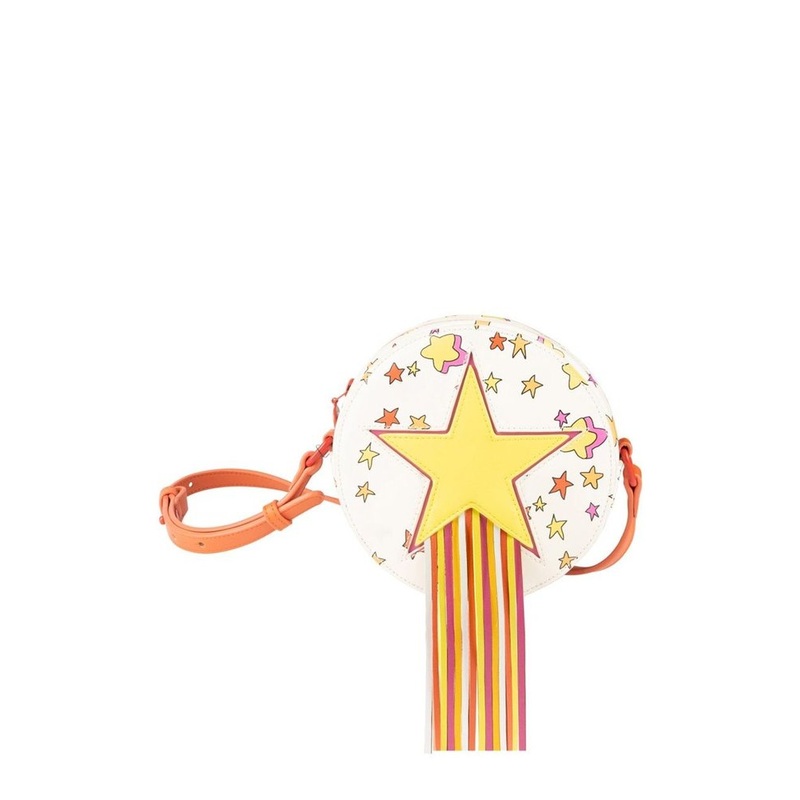 Stella McCartney Kids Star Printed Zip-Up Shoulder Bag