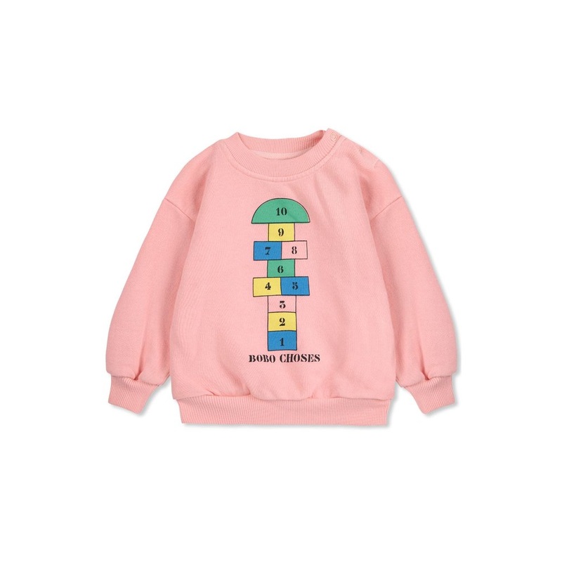 Bobo Choses Hopscotch Print Sweater