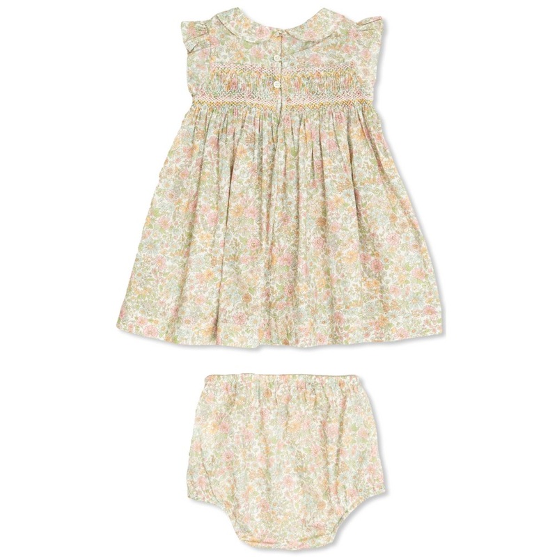 Bonpoint Eleanore Smocked Dress