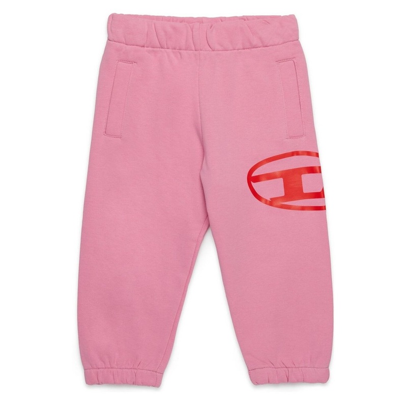 Diesel Kids Oval-D Logo Printed Trousers