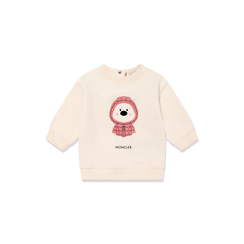 Moncler Enfant Logo-Print Crewneck Sweatshirt
