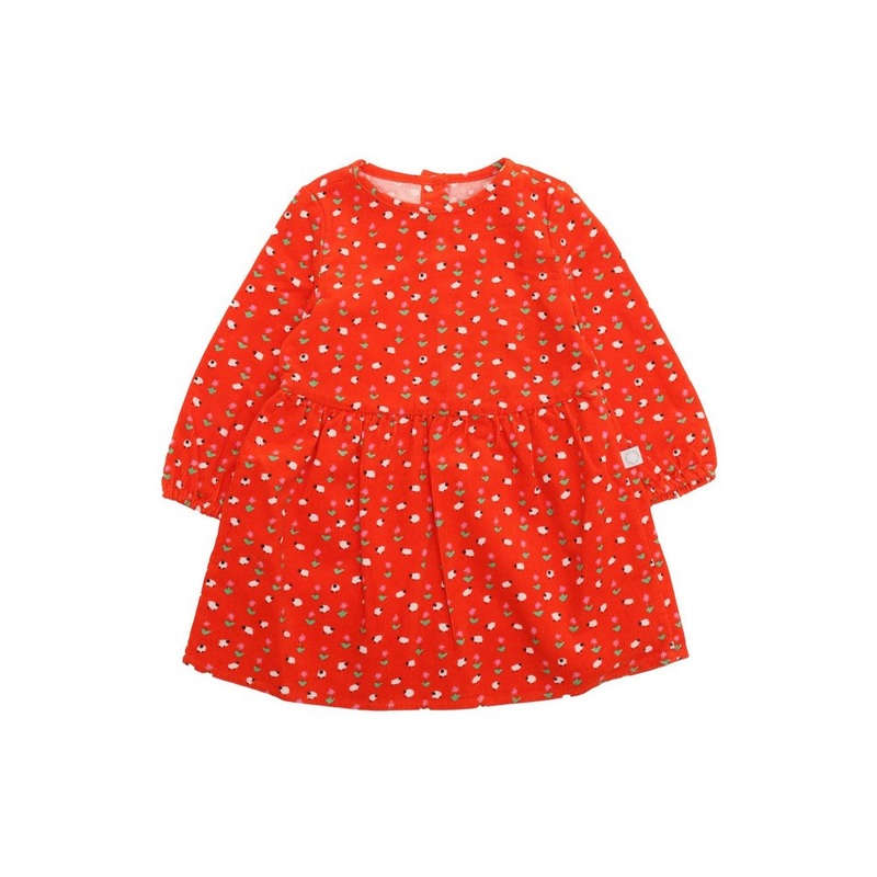 Stella McCartney Kids All-Over Sheep Printed Crewneck Dress
