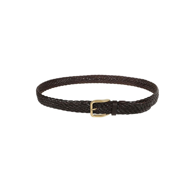 Brunello Cucinelli Interwoven-Designed Buckled Belt