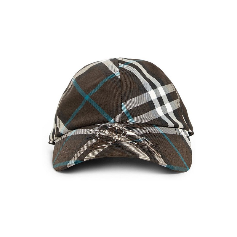 Burberry Checked Baseball Cap