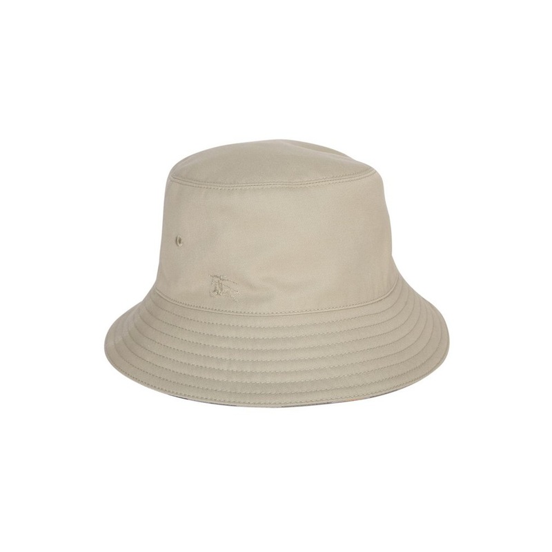 Burberry Checkered Reversible Pull-On Bucket Hat