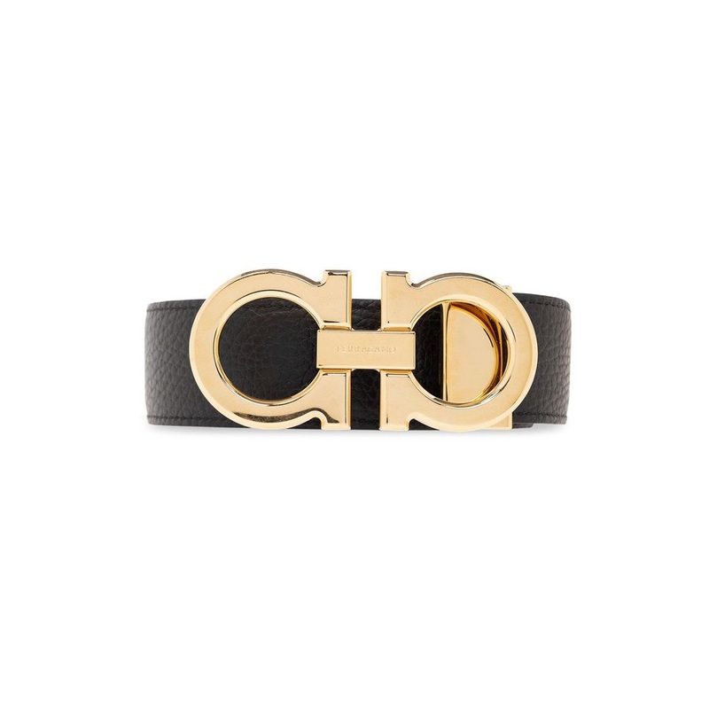 Ferragamo Gancini Buckle Reversible Belt