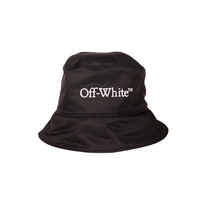 Off-White Logo Embroidered Bucket Hat