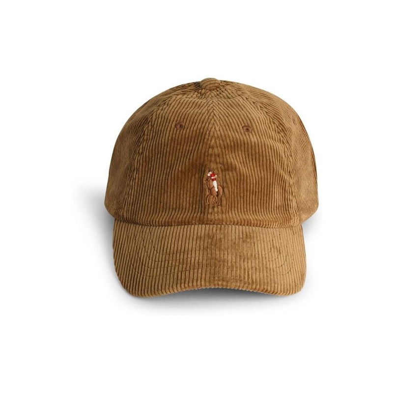 Polo Ralph Lauren Logo Embroidered Corduroy Cap
