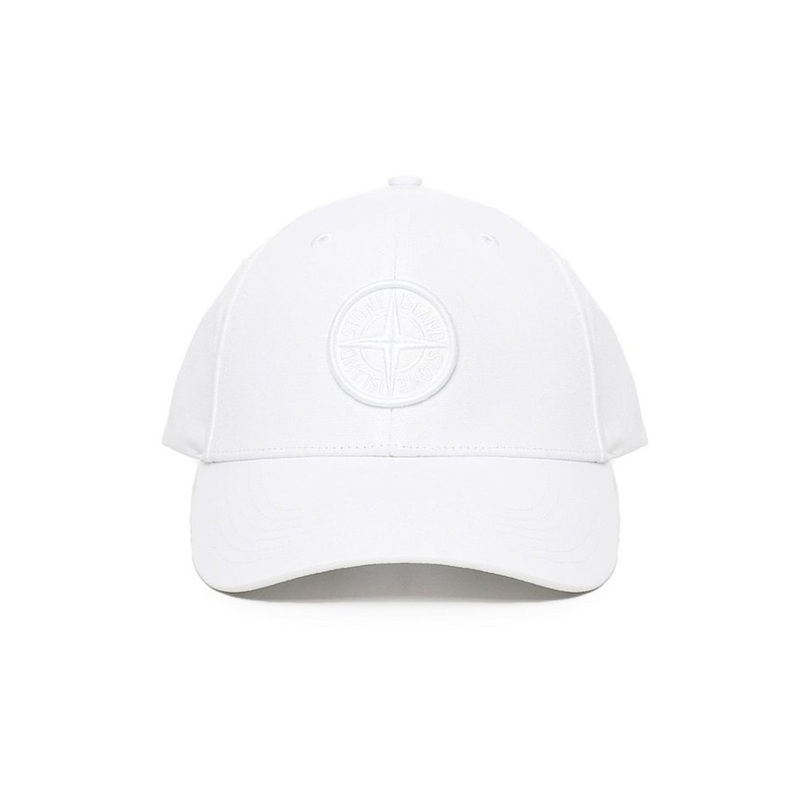 Stone Island Logo Embroidered Baseball Cap