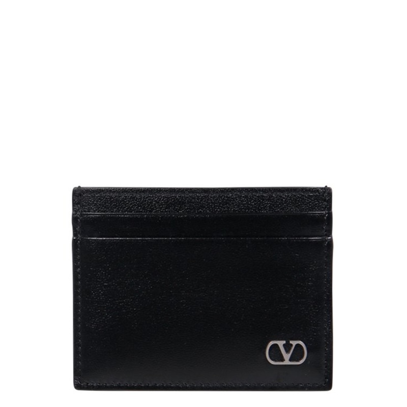 Valentino VLogo Plaque Card Holder