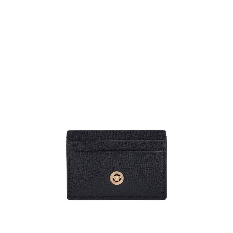 Versace Medusa Plaque Detailed Cardholder