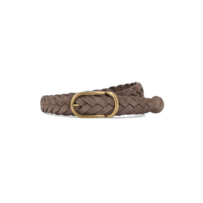 Brunello Cucinelli Braid Detailed Buckled Belt
