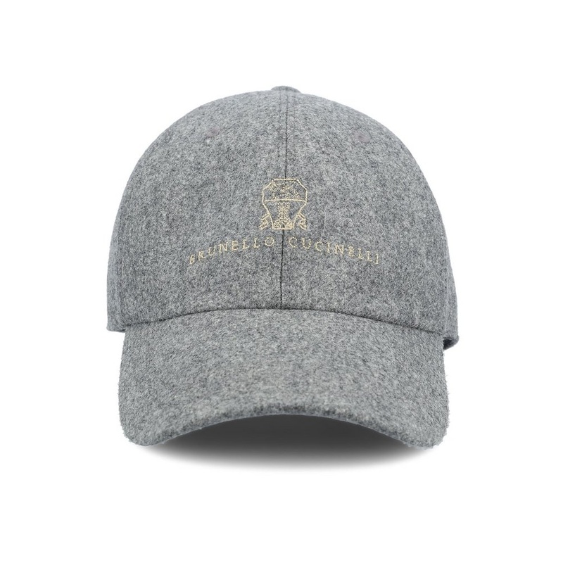 Brunello Cucinelli Logo Embroidered Baseball Cap