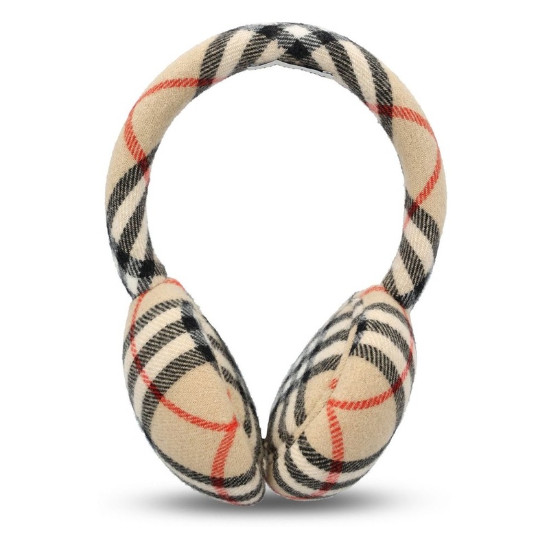 Burberry Check Patterned Earmuffs