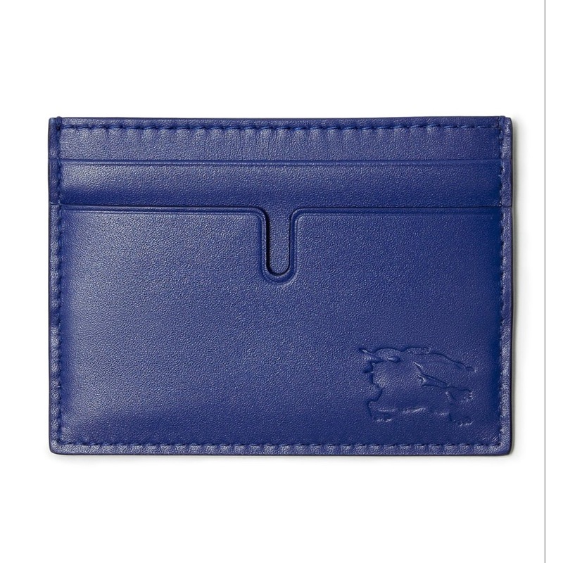 Burberry Equestrian Knight Logo Debossed Rectangular-Shaped Cardholder