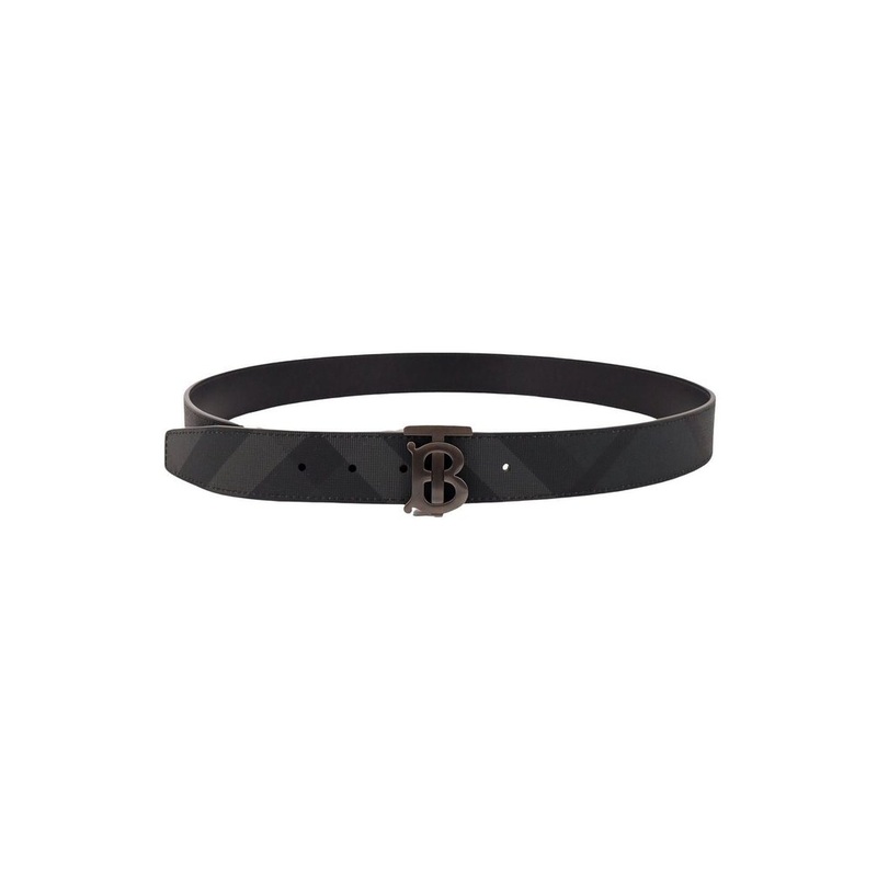Burberry Monogram Buckle Reversible Belt
