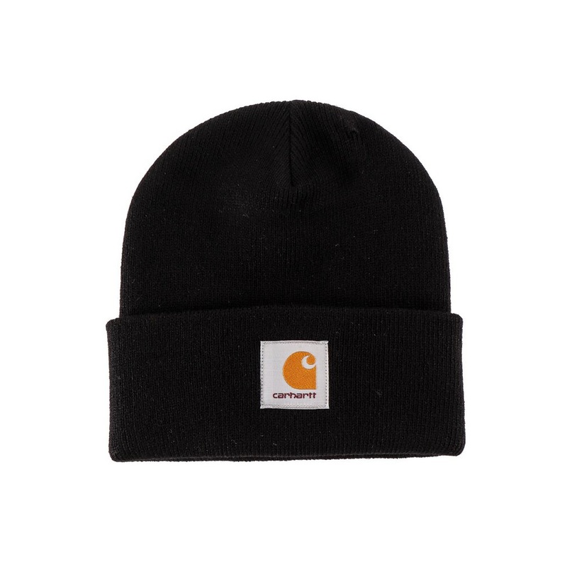 Carhartt WIP Logo Patch Ribbed Beanie