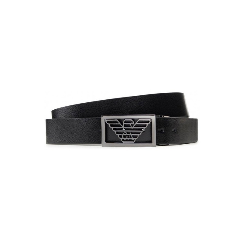 Emporio Armani Logo-Buckle Detailed Belt