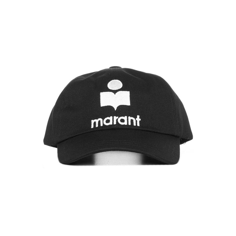Isabel Marant Logo Embroidered Curved-Peak Baseball Cap