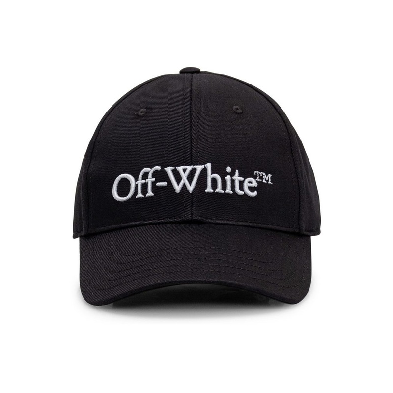 Off-White Logo Embroidered Curved Peak Baseball Cap
