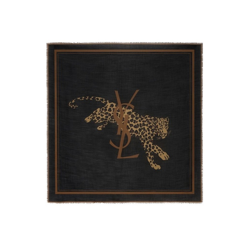 Saint Laurent Cassandre Large Square Scarf