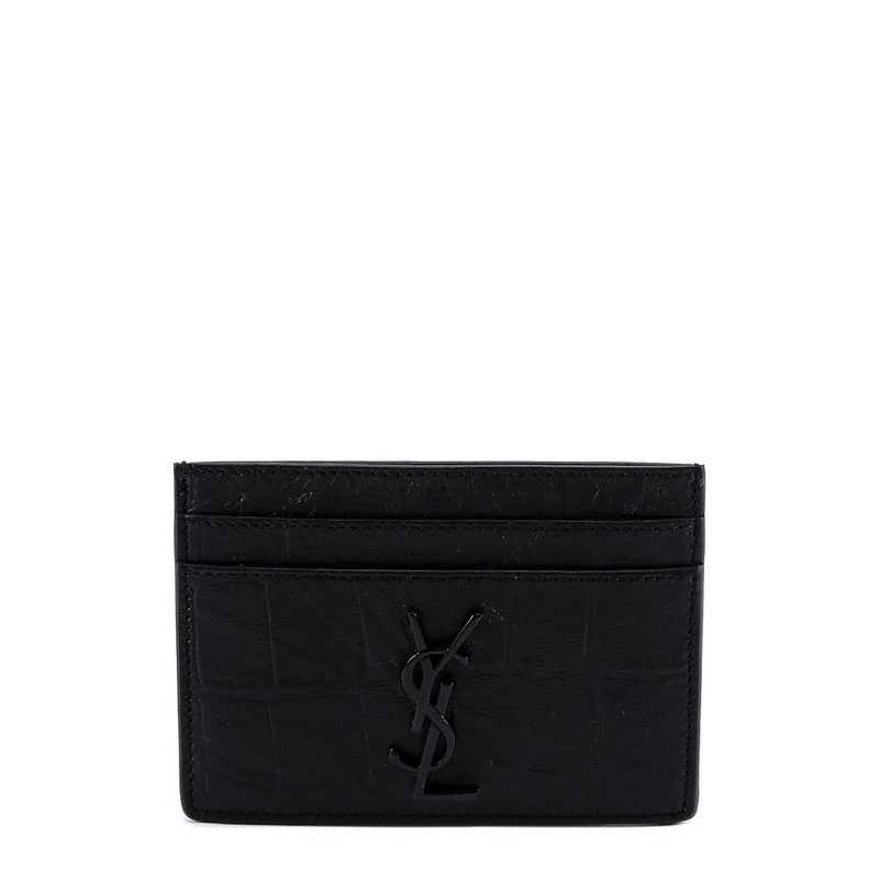 Saint Laurent Logo Cardholder – Cettire