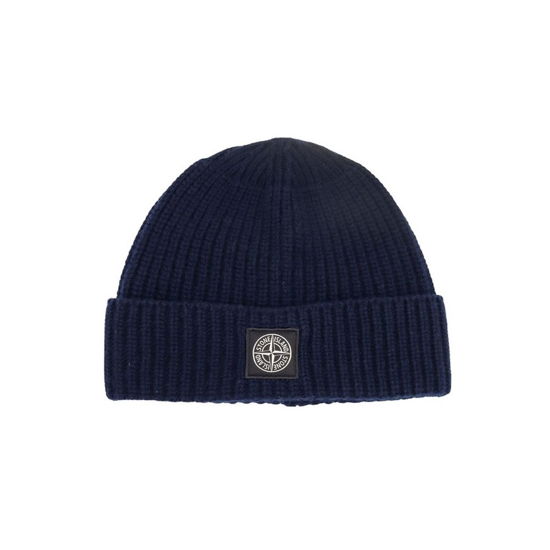 Stone Island Logo-Patch Beanie