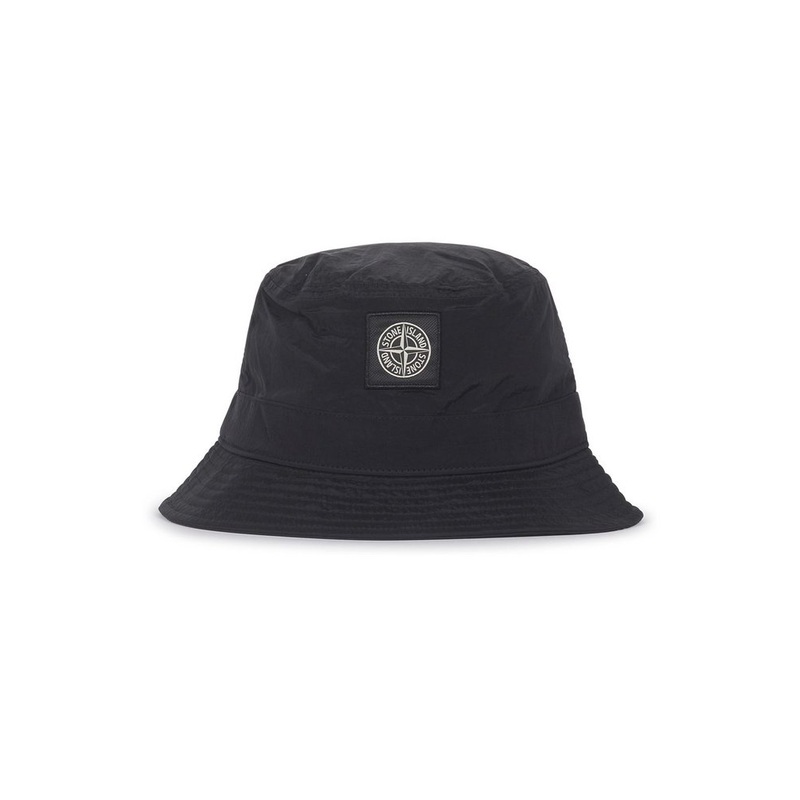 Stone Island Logo Patch Bucket Hat