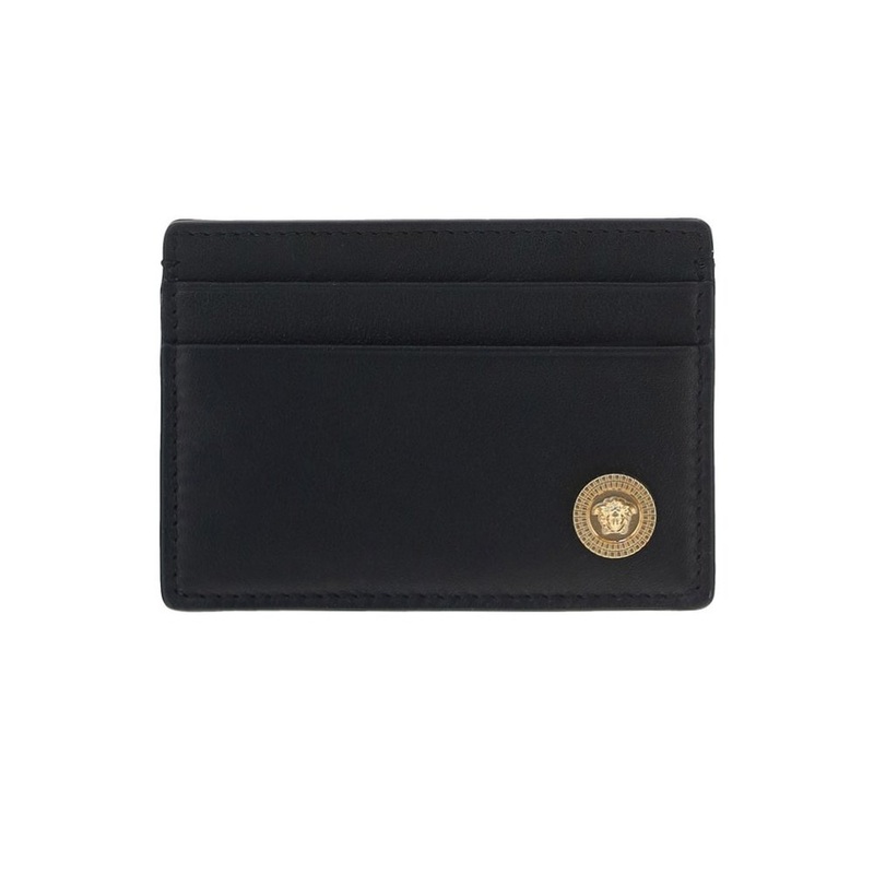 Versace Medusa Logo Detailed Card Holder