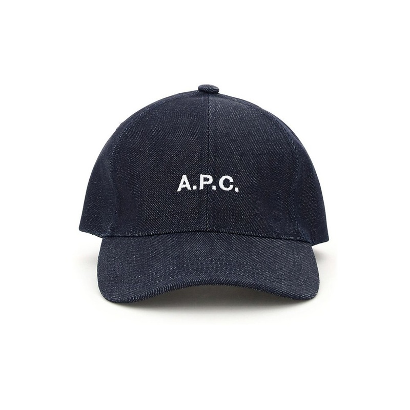 A.P.C. Charlie Denim Baseball Cap – Cettire