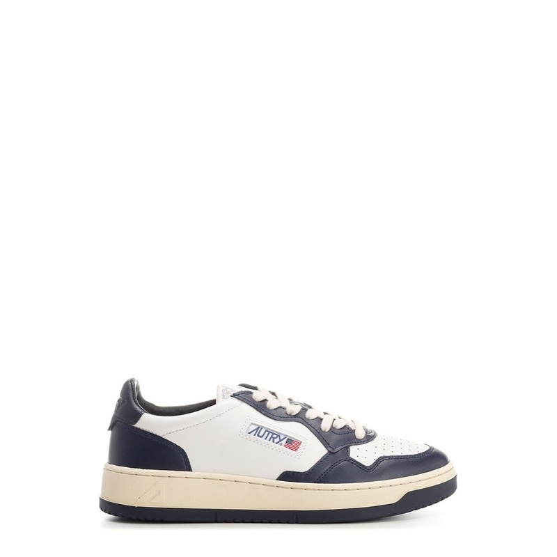 Autry Medalist Bicolor Low-Top Sneakers