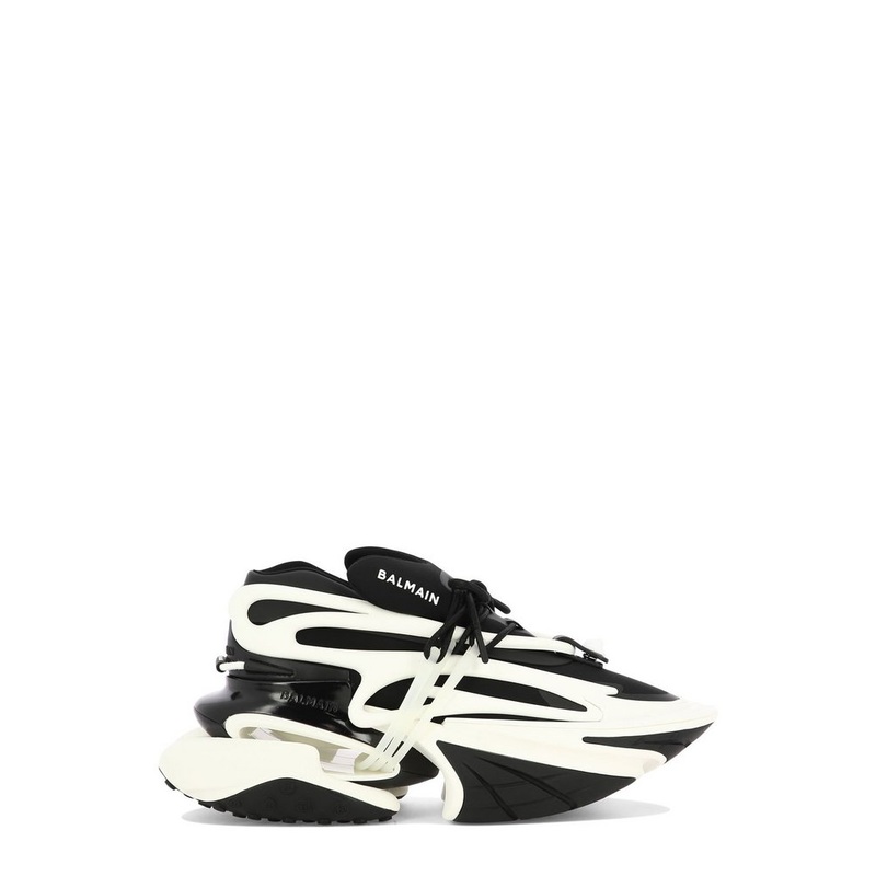 Balmain Unicorn Lace-Up Sneakers
