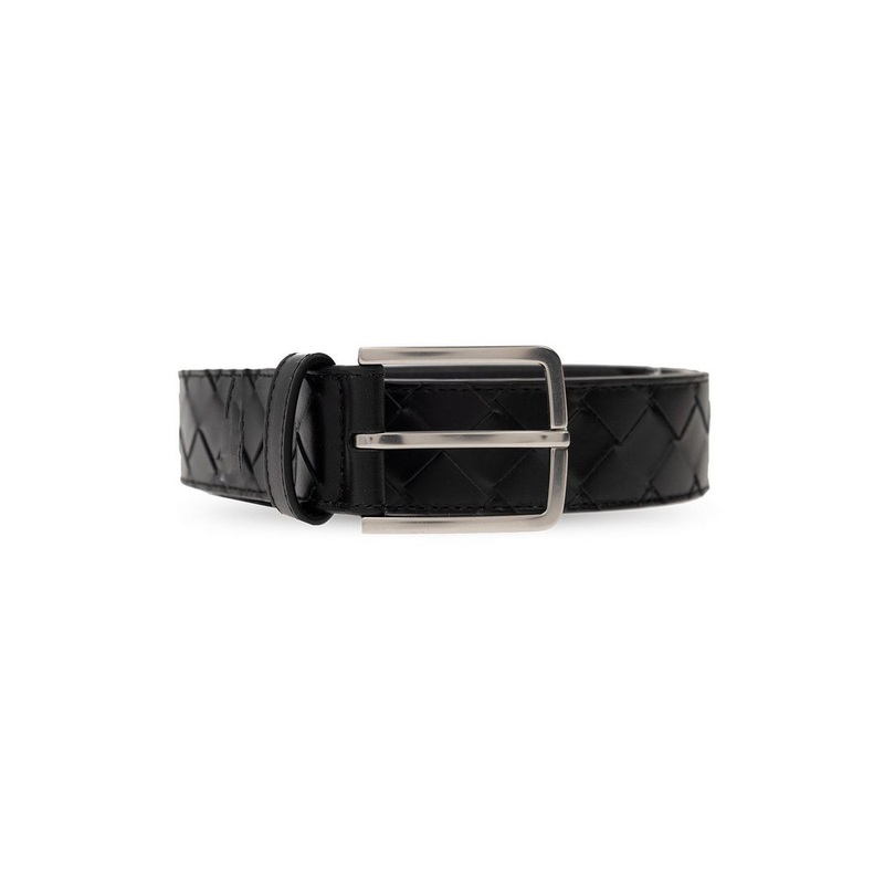 Bottega Veneta Woven Buckled Belt