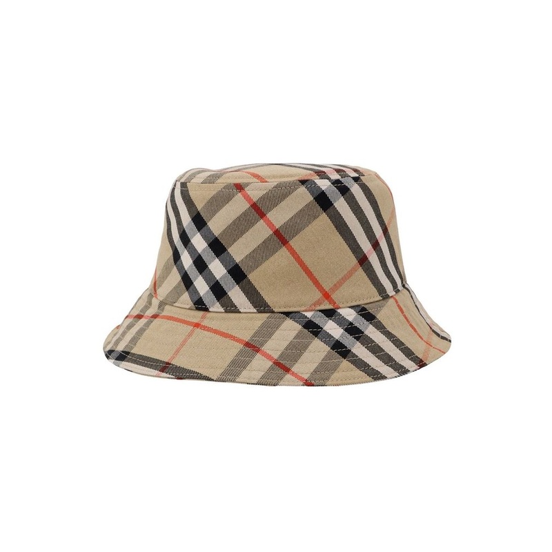 Burberry Checked Patterned Bucket Hat