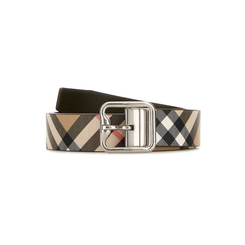 Burberry Reversible Checked B Buckle Belt