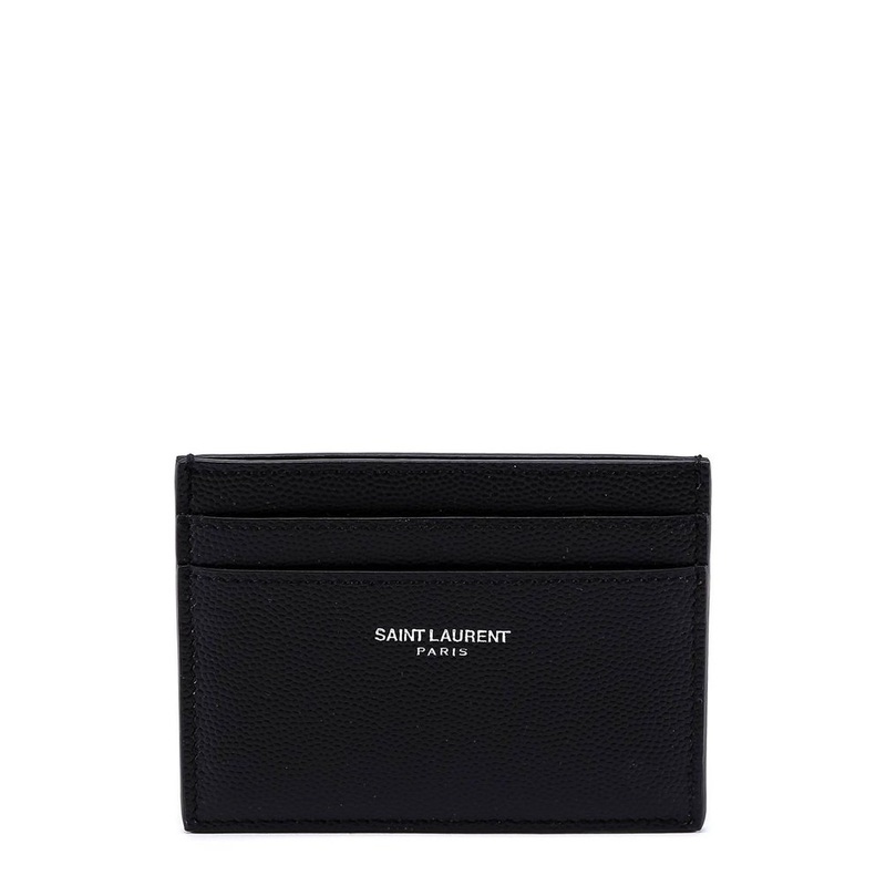 Saint Laurent Logo Print Cardholder – Cettire