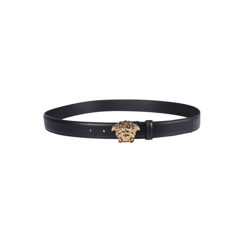 Versace La Medusa Greca Buckle Belt