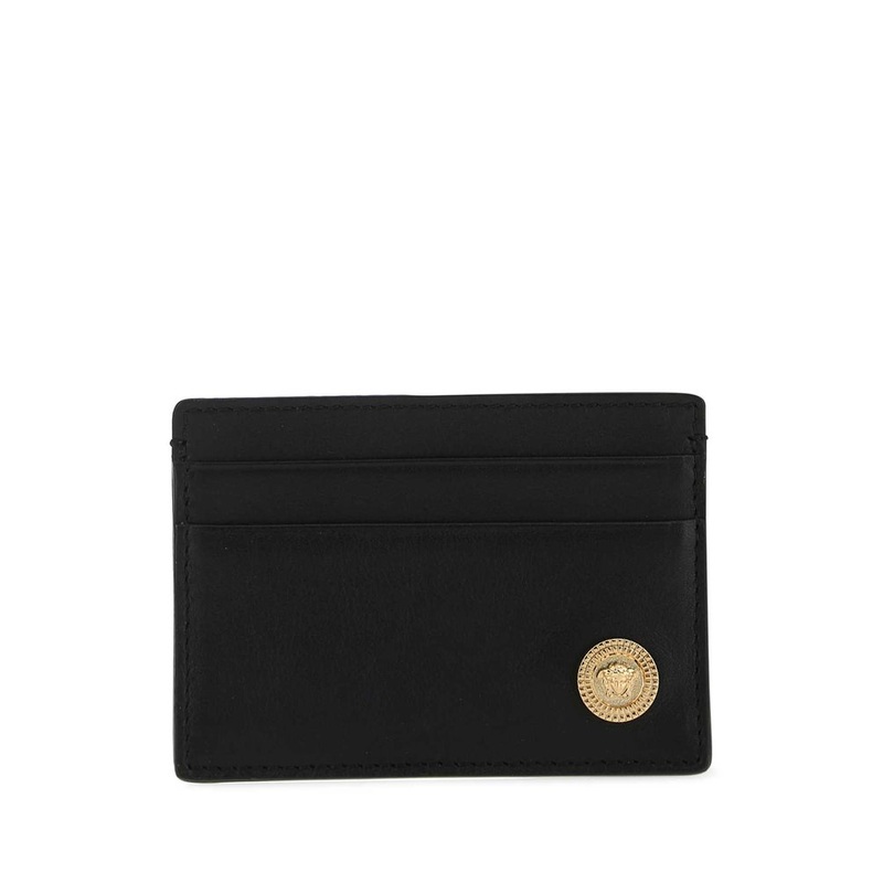 Versace Medusa Head Plaque Cardholder