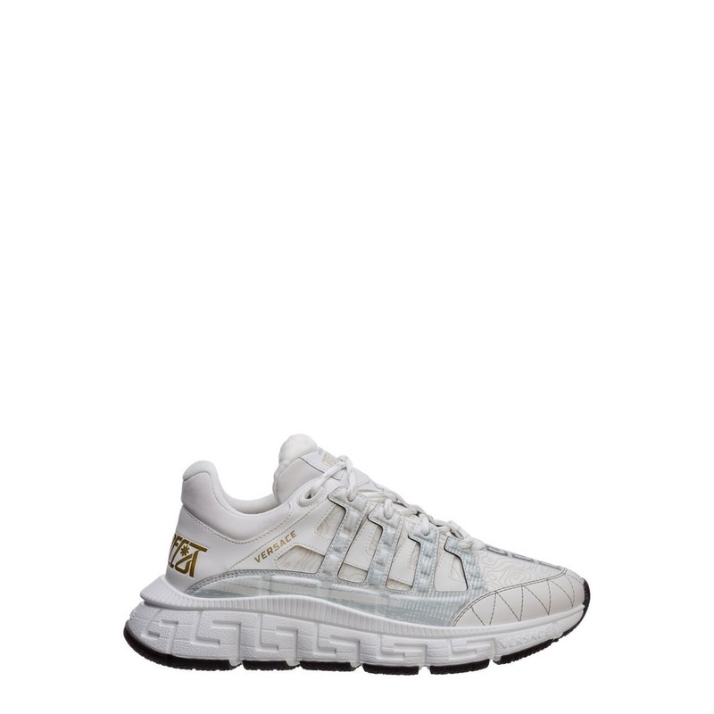 Versace Trigreca Low-Top Panelled Sneakers – Cettire