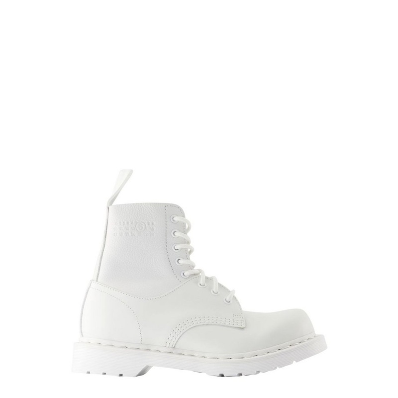 MM6 Maison Margiela X Dr. Martens Lace-Up Boots