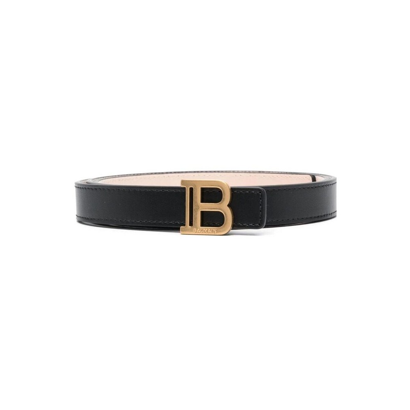 Balmain Logo Buckle Belt