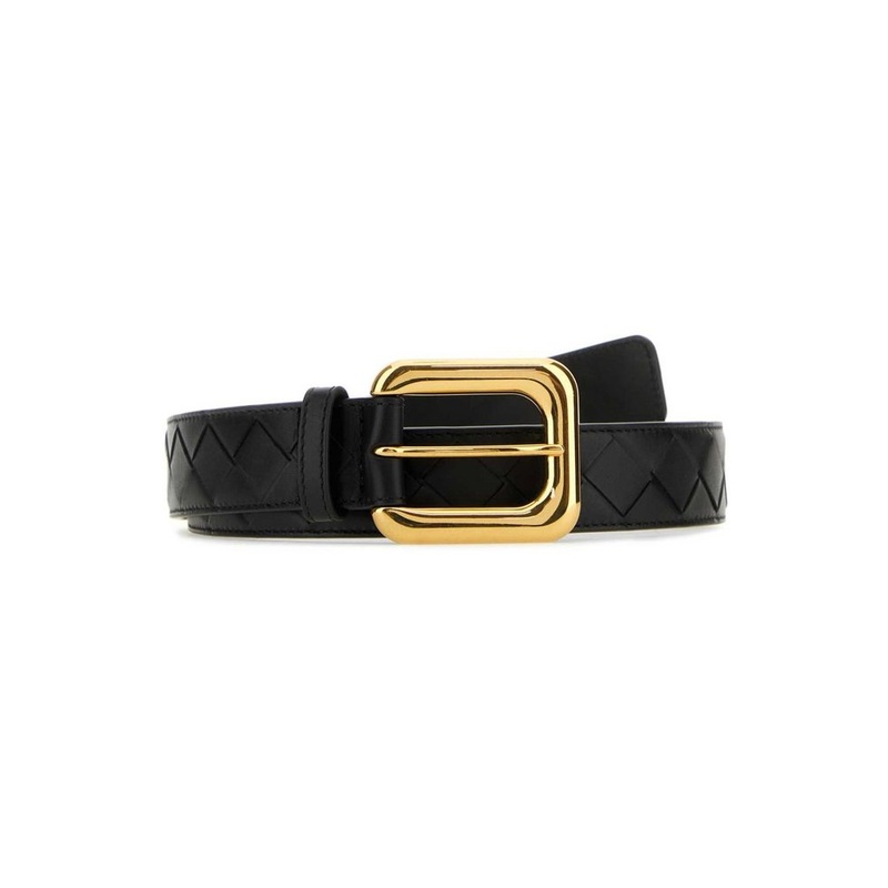 Bottega Veneta Woven Buckle Belt