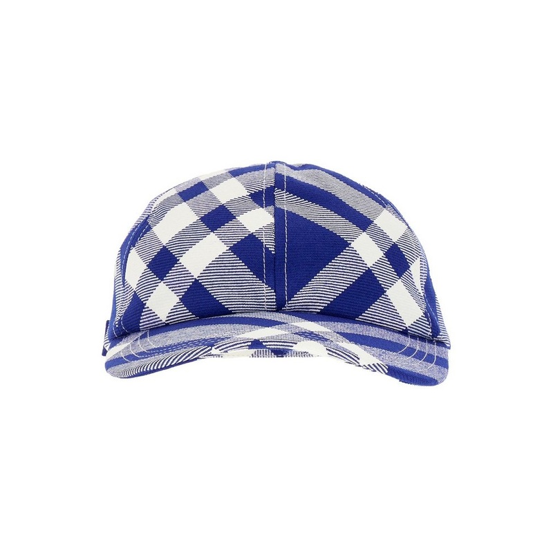 Burberry Plaid-Checked Curved-Peak Baseball Cap