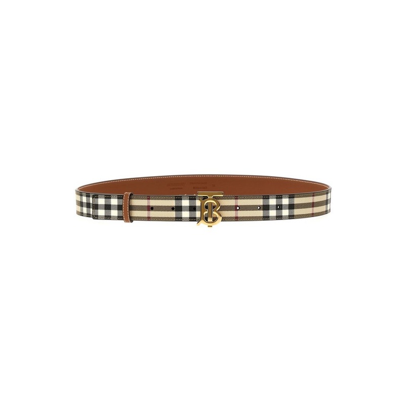 Burberry TB Checked Belt