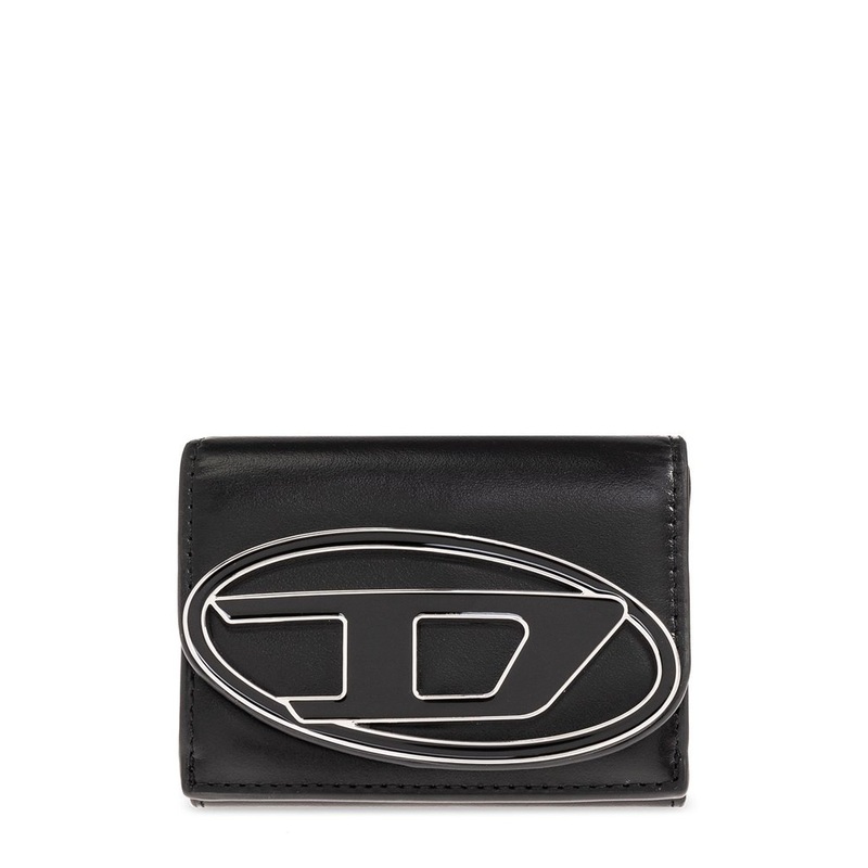 Diesel 1Dr Logo Plaque Tri-Fold Wallet
