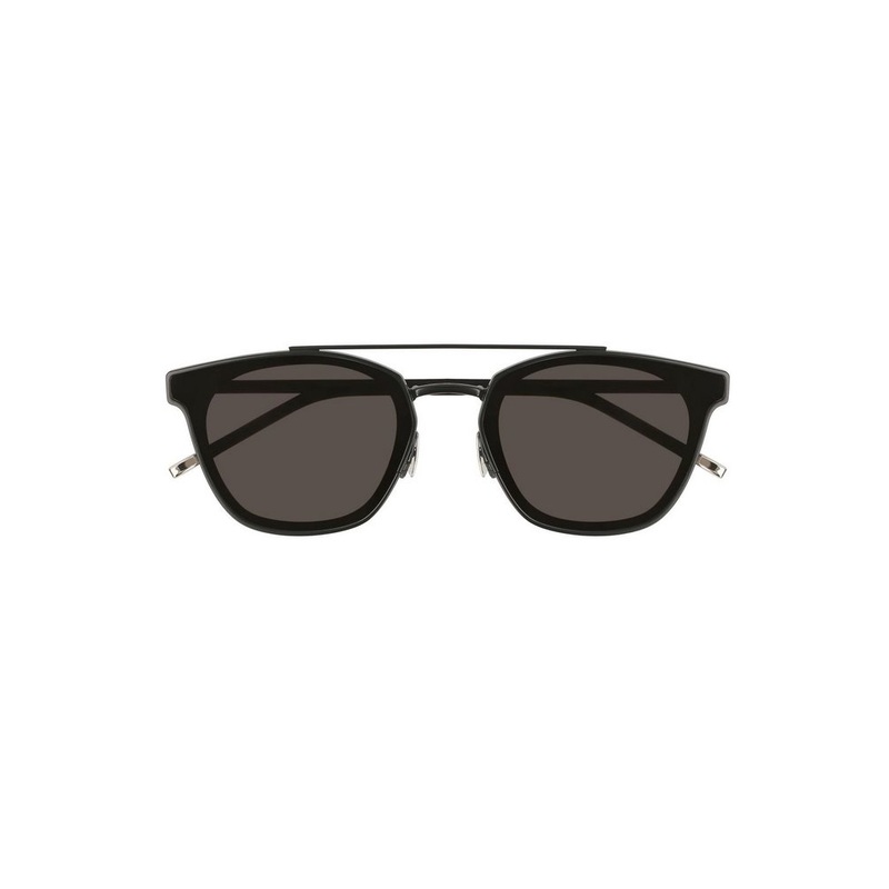 Saint Laurent Eyewear Double Bridge Square Frame Sunglasses