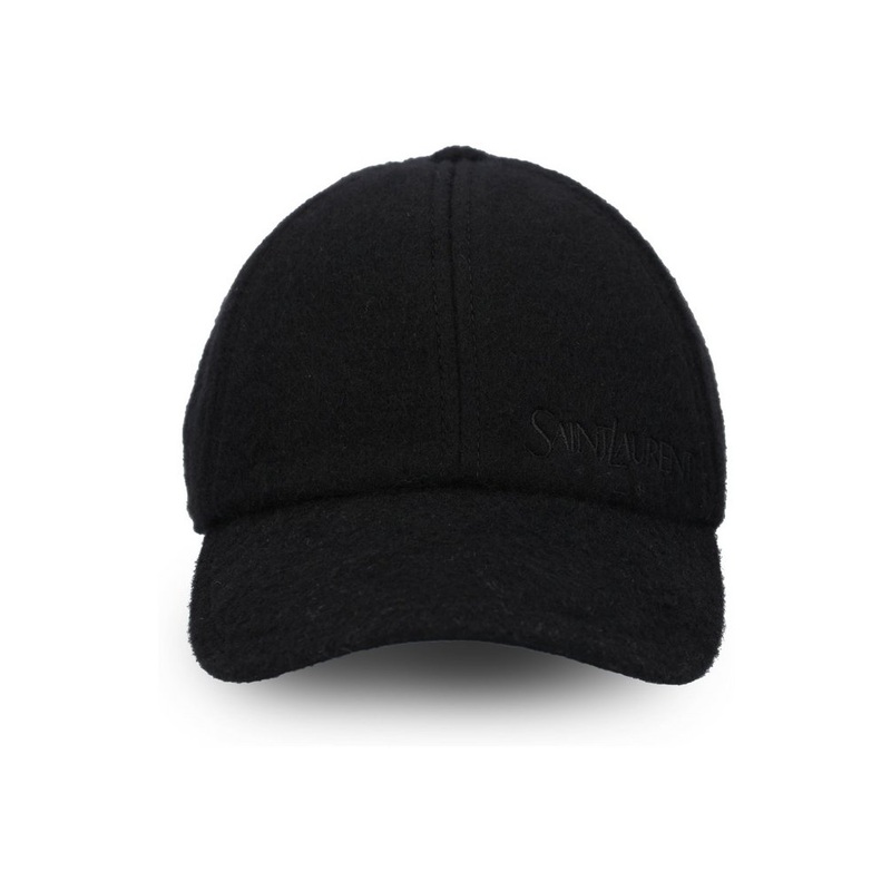 Saint Laurent Vintage Logo Embroidered Baseball Cap