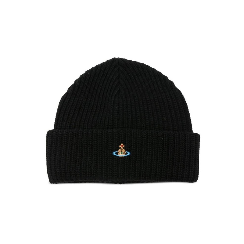 Vivienne Westwood Logo Embroidered Beanie